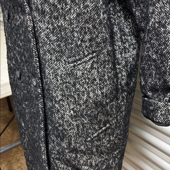 Emin & Paul Shoreditch Wool Alpaca Double Breasted Coat S - Picture 7 of 11